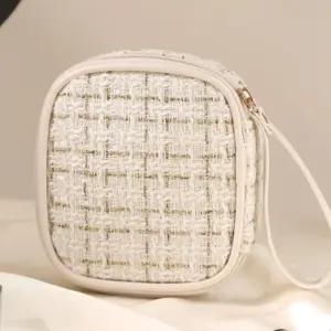 렌즈 립스틱 뷰러 생리대 고급 미니 파우치 kEt7+6KZS