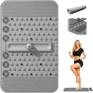 부드러운 TPE 실리콘이 포함된 발 마사지 매트 ？ 탈착식 볼이 있는 반사요법 지압 풋 패드 발바닥 근막염용