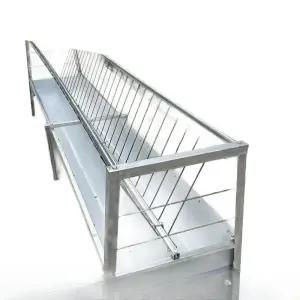 염소통 양 목장 컨베이어 여물통 먹이 배식 식수