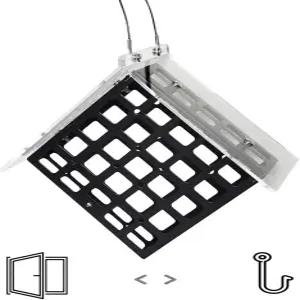 야외용 수트 케이지 버드 피더 - 야외 또는 창문에 매달기 지붕 방수 기능이 있는 간편한 DIY 조립