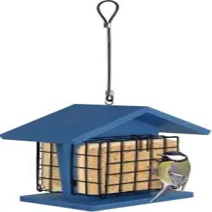 딱따구리용 에코사이클 스위트 스낵커 재활용 플라스틱 새 모이통 야외 야생 및 장식 케이크 용량 2개