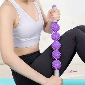 땅콩마사지 롤러 5볼 스틱 안마 마사지바 지압pqr794