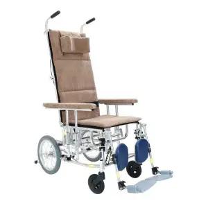 미키 알루미늄 침대형 휠체어 MFL-48DLX(FS) 발판분리형