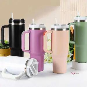 304스텐 텀블러 안녹는 얼음 1200ML 손잡이 대용량 템블러 물병 보냉병mno860