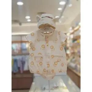 아가방 세이브존06 라비라이언반팔바디수트(모자) 01S3279J02 (47365611...