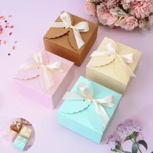 레이스 리본상자 크라프트 선물상자