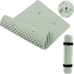 HWXQJHONEY 휴대용 발 지압 매트 양면 사용 접이식 실리콘 마사지 압력 포인트 패드 피로 방지 사무실