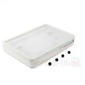 ( )화이트 수납정리함 수납상자 접이식수납박스 장난감수납함 옷수납정리함 정리박스 52L