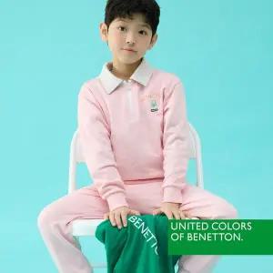 [베네통(하프클럽)]베네통 키즈 집업 상하세트 핑크 BNU4P35 T_P383474331