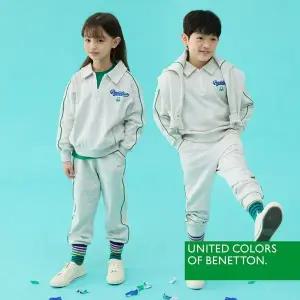 [베네통(하프클럽)]베네통 키즈 집업 상하세트 오트밀 BNU4P36 T_P383474264
