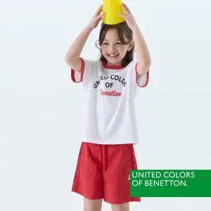 [베네통(하프클럽)]베네통 키즈 레터링 셋업 택1_P392869382