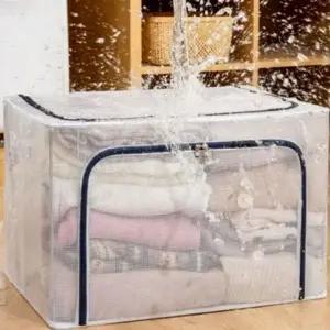 (옵션 대 57L)대용량 옷 접이식 수납 옷장 다용도 정리함 플라스틱 수납함 보관함