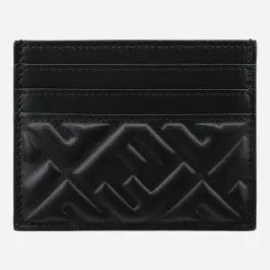 6S 8M0445 AAJD F0KUR 바게트 나파 레더 카드 케이스 블랙