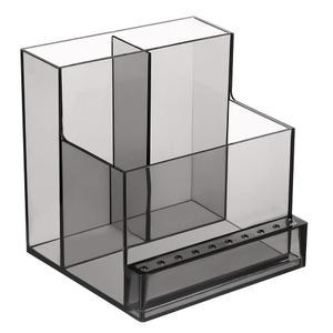 Beaupretty 네일 드릴 비트 홀더 머신 보관 그라인딩 매니큐어 스탠드 상자 도구 액세서 컴팩트 정리함