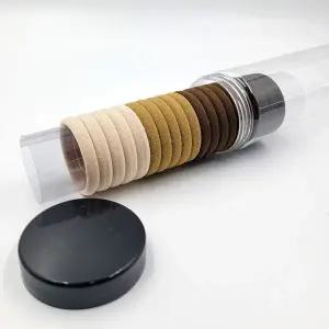 짱짱한헤어끈 두꺼운 짱짱한 부드러운 극세사재질 무매듭머리끈