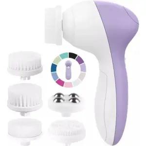 페이셜 클렌징 브러시 페이스 스크러버 각질 제거 클리닝 스킨케어 클렌저 워시 여성용 전기 뷰티 파워