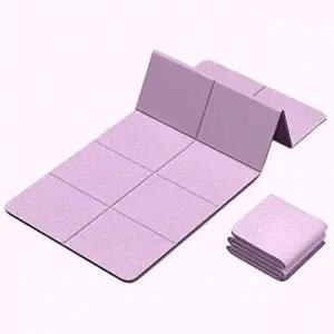 휴대용 접이식  매트 필라테스 운동 홈트 1P 미끄럼 방지 충격 흡수