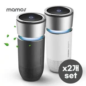 [2개세트][마모스] 차량용 미니 공기청정기정기