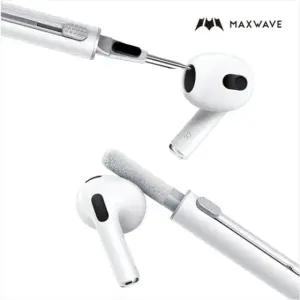 맥스웨이브 이어폰 청소 키트 버즈 아이팟 세척 도구 펜형 클리너 키보드 카메라