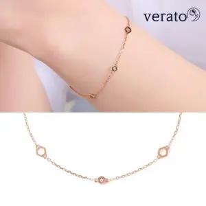 베라토 14K 크로체 헥사곤 팔찌