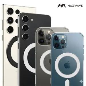 맥스웨이브 맥세이프 자석 플레이트 링 마그네틱 스티커 아이폰 갤럭시 부착형