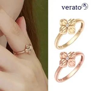 베라토 14K 플로럴 반지