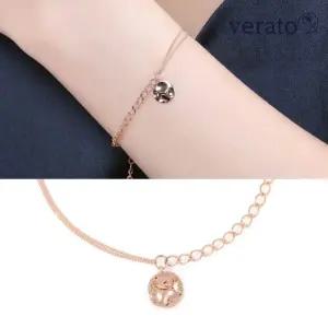 베라토 14K 메리엘 라운드 팔찌