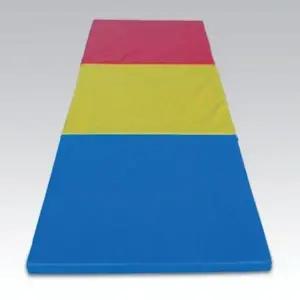 (확인사항 제작기간10일소요)3색 매트 학교 체육 체조 운동 매트 L200 W100 H5cm