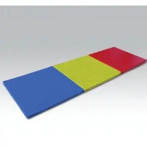 (확인사항 제작기간10일소요)운동 매트 학교 체육 체조 매트 3단 접이 240X120X5cm