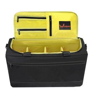 eAj Wzsipod 스니커즈 더플 여행 가방, 방수 스니커즈 더플백 여행용 신발 가방, 3개의 조절 가능한 칸막이가 있는 농구 스포츠 체육관 가방, 어깨끈, 노란색