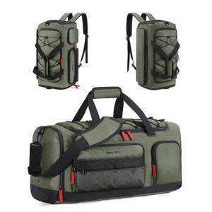 eAj 여성 및 남성용 가방, 신발 수납 공간이 있는 스포츠 여행용 더플 백팩, 비행기용 방수 캐리어 가방