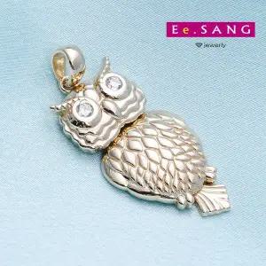 [이상주얼리]18k 부엉이 펜던트 18k펜던트