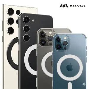 맥스웨이브 맥세이프 자석 플레이트 링 마그네틱 스티커 아이폰 갤럭시 부착형