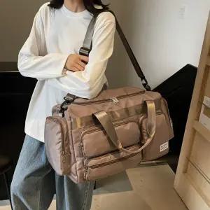 멀티포켓 보스턴백 빅사이즈 배낭가방 4컬러 여행용 수납가방 ZmG1+4WOt