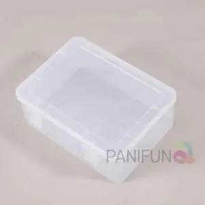 ( )미니수납함 잡동사니정리 투명수납케이스 16.5x12cm 다용도수납함 책상수납함 정리함