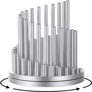 맨로드 펜 홀더 책상용 360° 회전 알루미늄 합금 정리함 사무실 장식 미끄럼 방지 책상 컵 통근자 홈스쿨