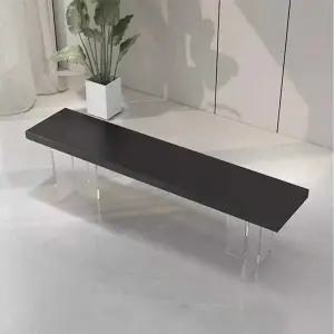 롱 벤치 레스토랑 아크릴 다이닝 카페 장의자 커피숍