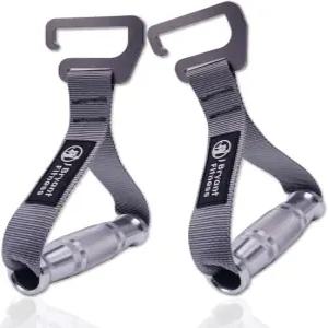 J 브라이언트 피트니스 저항 밴드 운동 핸들 헤비 듀티 금속 체육관 스테인리스 스틸 대형 후크 와이드