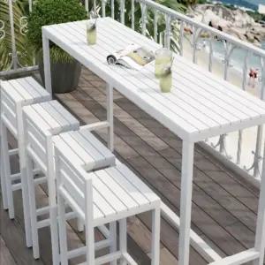 야외 바테이블 테라스 탁자 테이블 홈카페 카페 의자 펜션