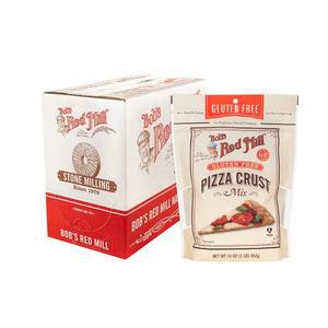 밥스 레드 글루텐 믹스, 16온스 - 4팩 피자 패키지당 만드는 밀 12인치 코셔 2개를 크러스트 프리