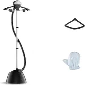 로웬타 의류용 찜기 프로 스타일 풀사이즈 45초 가열 및 탈착식 50온스 물탱크 1500와트 의류 걸이 클립