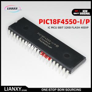 (1PCS) PIC18F4550-I/P 18F4550 DIP-40 MCU IC  원본