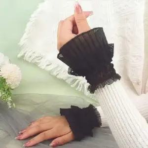 (삽)루텐 밴드형 스타일 세트 4종(목레이스 2종+손목레이스 2종)