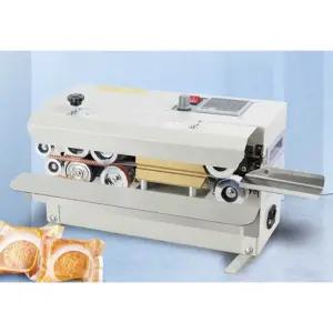 과자 봉지 씰링기 봉투 라인 밀봉 작업 접착 생산 약 FR550