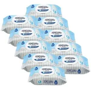 물티슈 비데 캡형 물에녹는 60매 10팩 국산