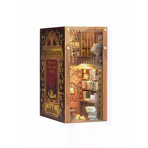 Nook 삽입 책꽂이 방진 센과 키트 우드