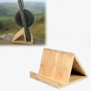 원휠 핀트 S/XR/GT와 호환되는 엘다로비안 헤비 듀티 스탠드 넓은 베이스가 있는 나무 스케이트보드 보관