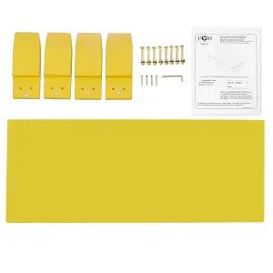 드림 온 미 3-in-1 유니버설 용 침대 컨버터블 키트 - 침대를 테이블 및 의자 세트로 변환 쿠션 패드 2개