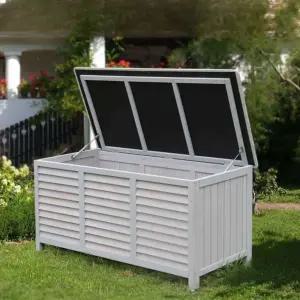 야외 저장 캐비닛 발코니 햇빛보호 조립형 데크 도구