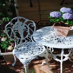 야외테이블의자세트 철제 4인 테라스 정원 편의점 펜션 야외 세트 발코니 테이블